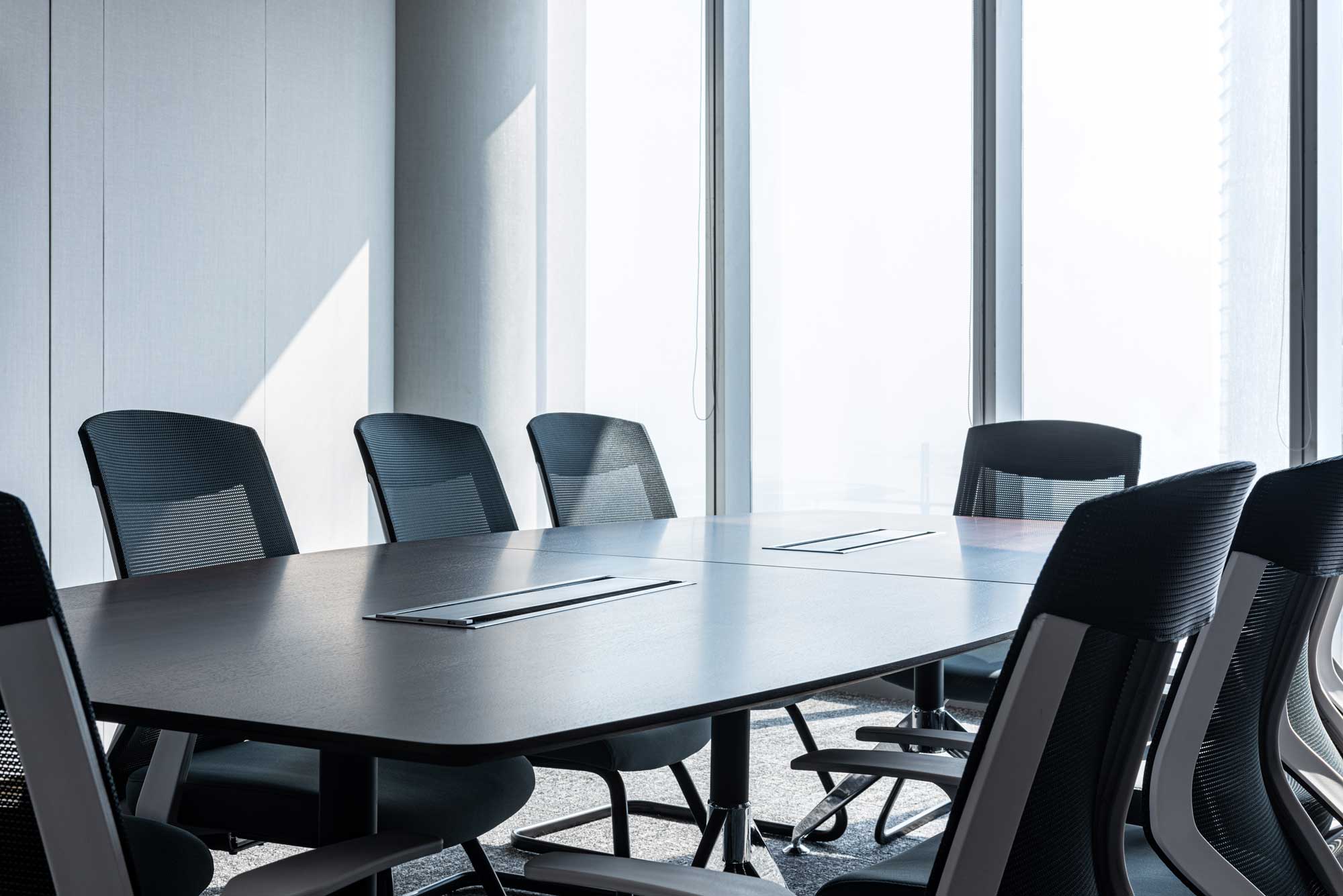 Empty meeting room