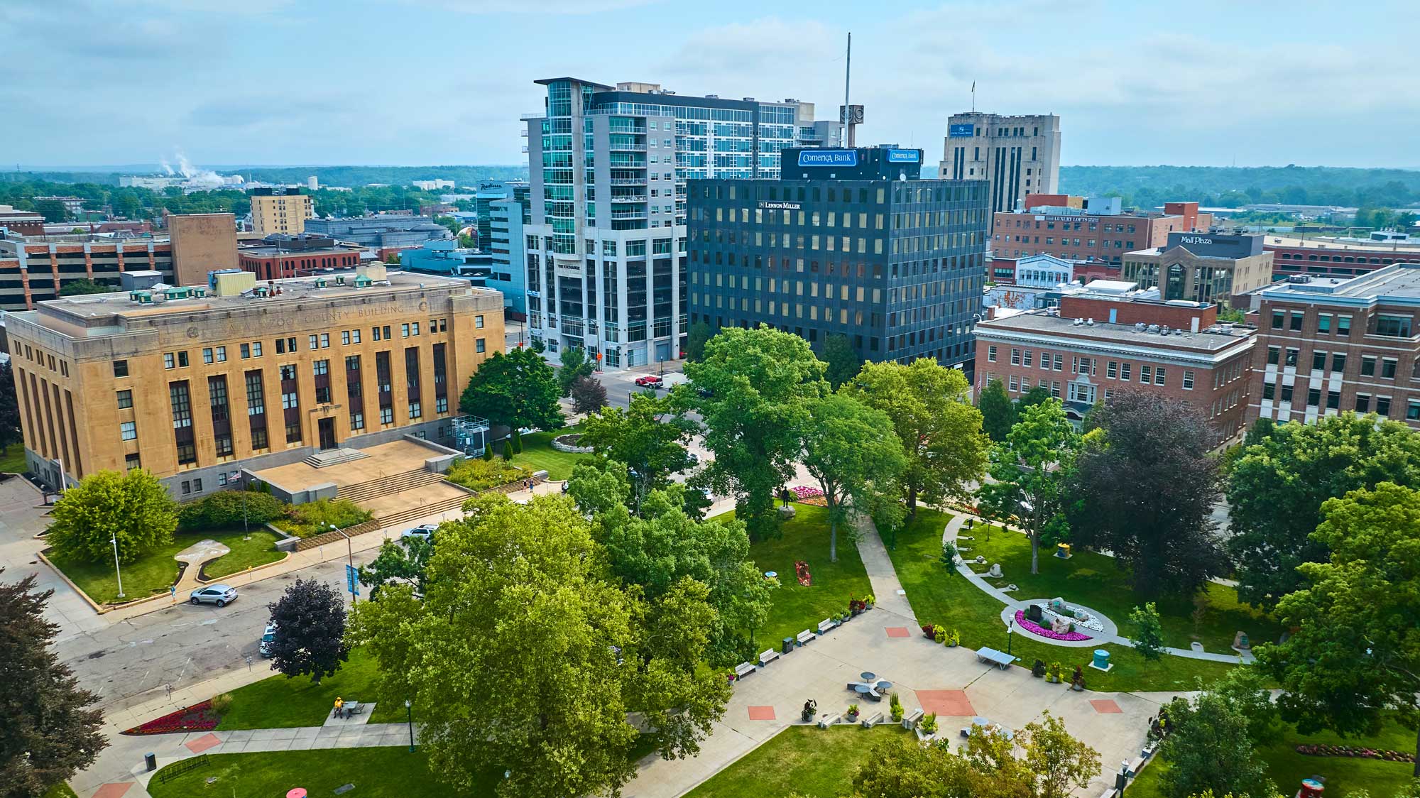 Panorama of a city